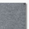 Buzzifelt Stone Grey - magnetisk lydabsorberende filtbekl&aelig;dt opslagstavle - 100x150cm #2