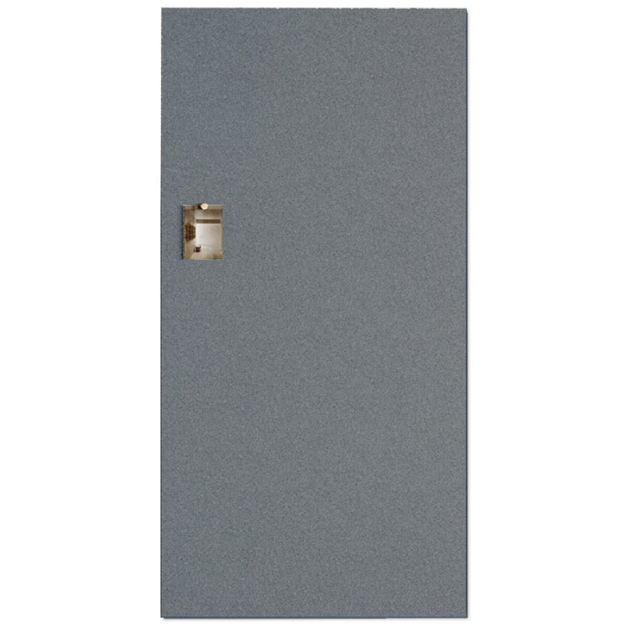 Buzzifelt Stone Grey - magnetisk lydabsorberende filtbekl&aelig;dt opslagstavle - 100x200cm