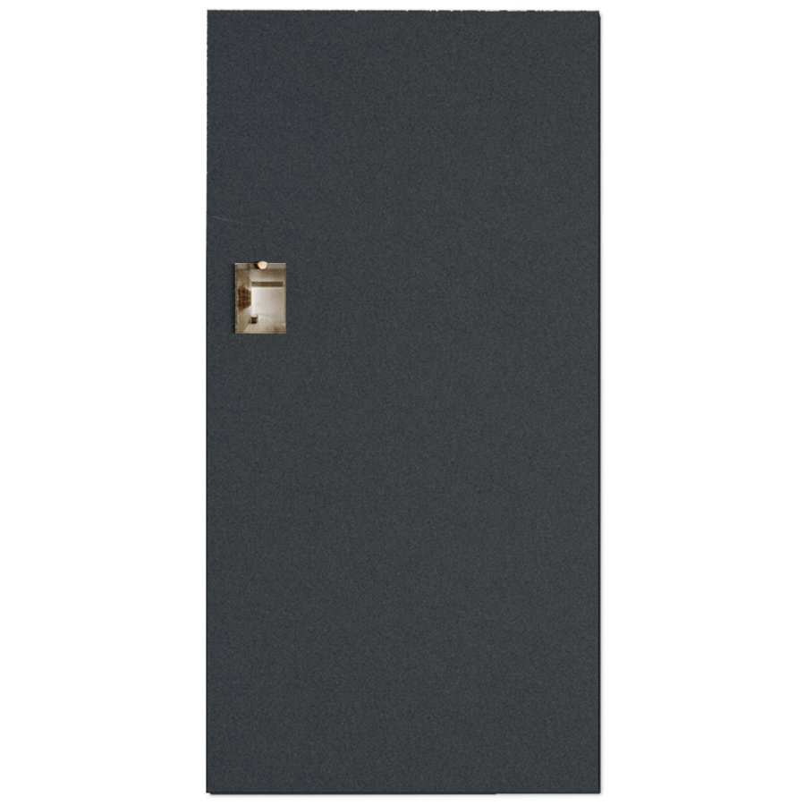 Buzzifelt Anthracite - magnetisk lydabsorberende filtbekl&aelig;dt opslagstavle - 100x200cm