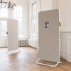 Chameleon Mobile - Mobilt rammel&oslash;s whiteboard/PET filt panel - 192x88cm #4