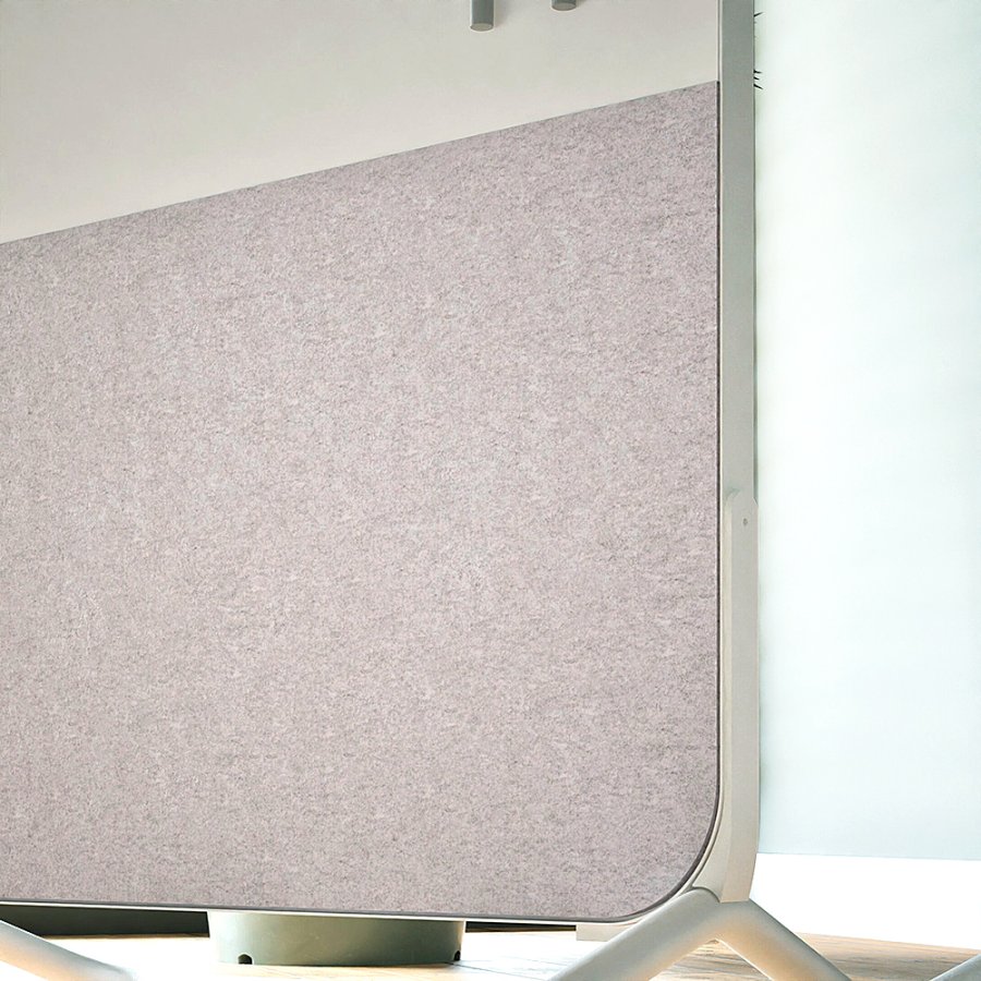 Chameleon Mobile - Mobilt rammel&oslash;s whiteboard m. 1/3 PET filt - 192x88cm