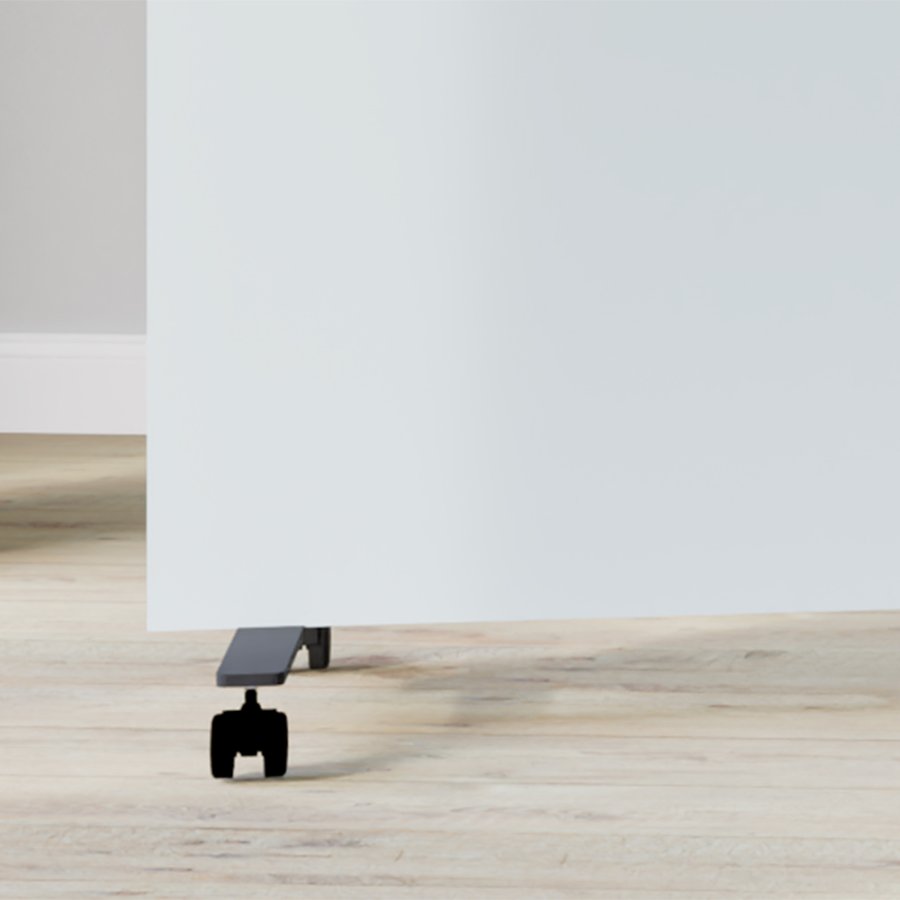 Chameleon Harmonica Workwall - 1 ramme med 2 keramiske overflader | BxH: 118 x 196 cm