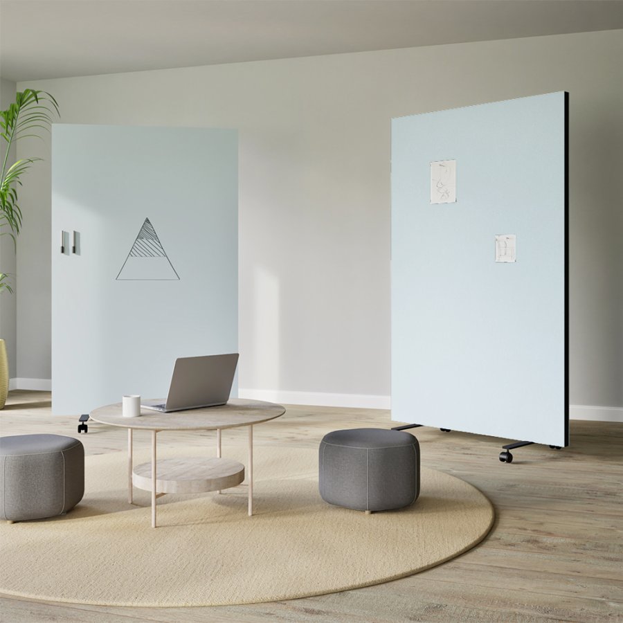 Chameleon Harmonica Workwall - 2 rammer, 4 keramiske overflader (236�196 cm)