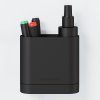 Whiteboard magnetisk opbevaringstilbeh&oslash;r, DOCK, 12.8 x 12.1 x 5.5 cm, Sort #1