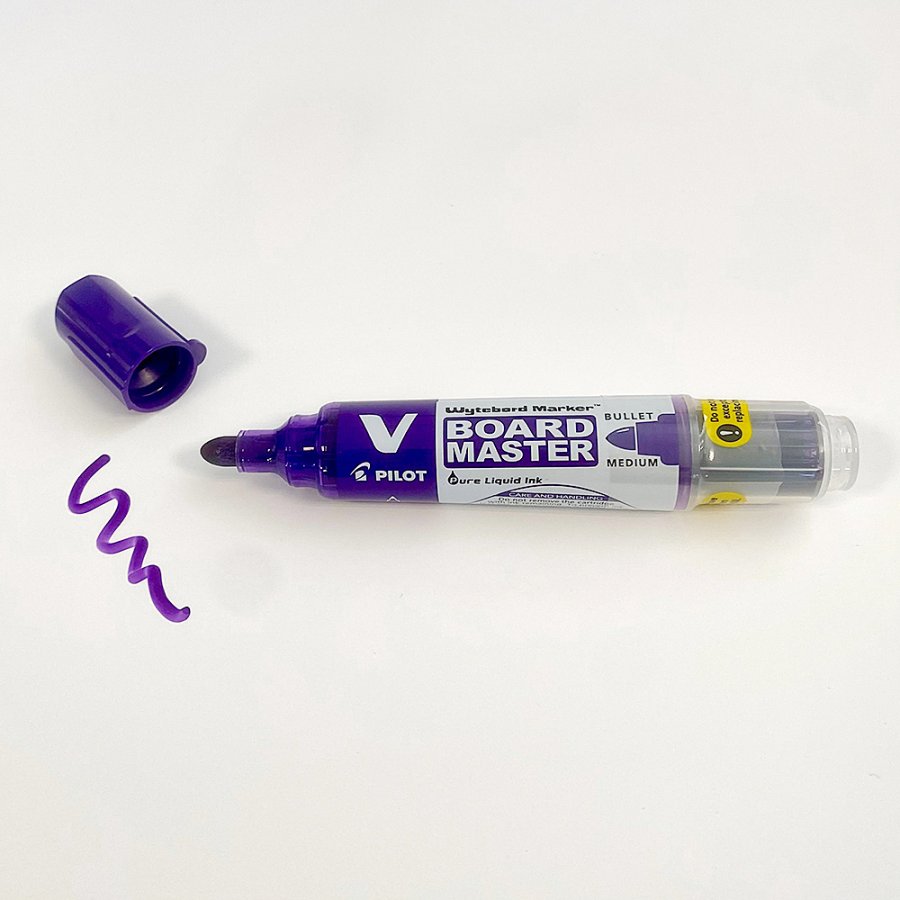 Marker refill, til Rund Spids Whiteboardmarker med fra Pilot, Lilla