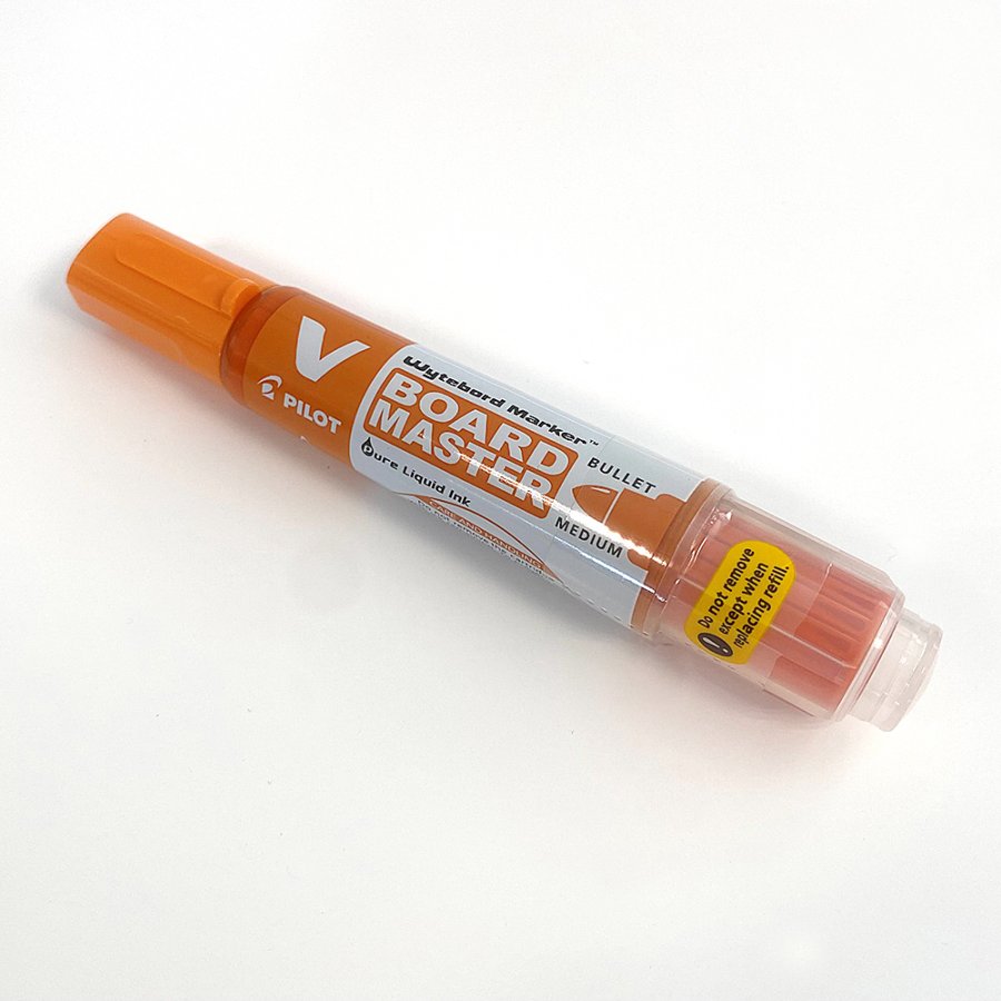 Marker refill, til Rund Spids Whiteboardmarker med fra Pilot, Orange