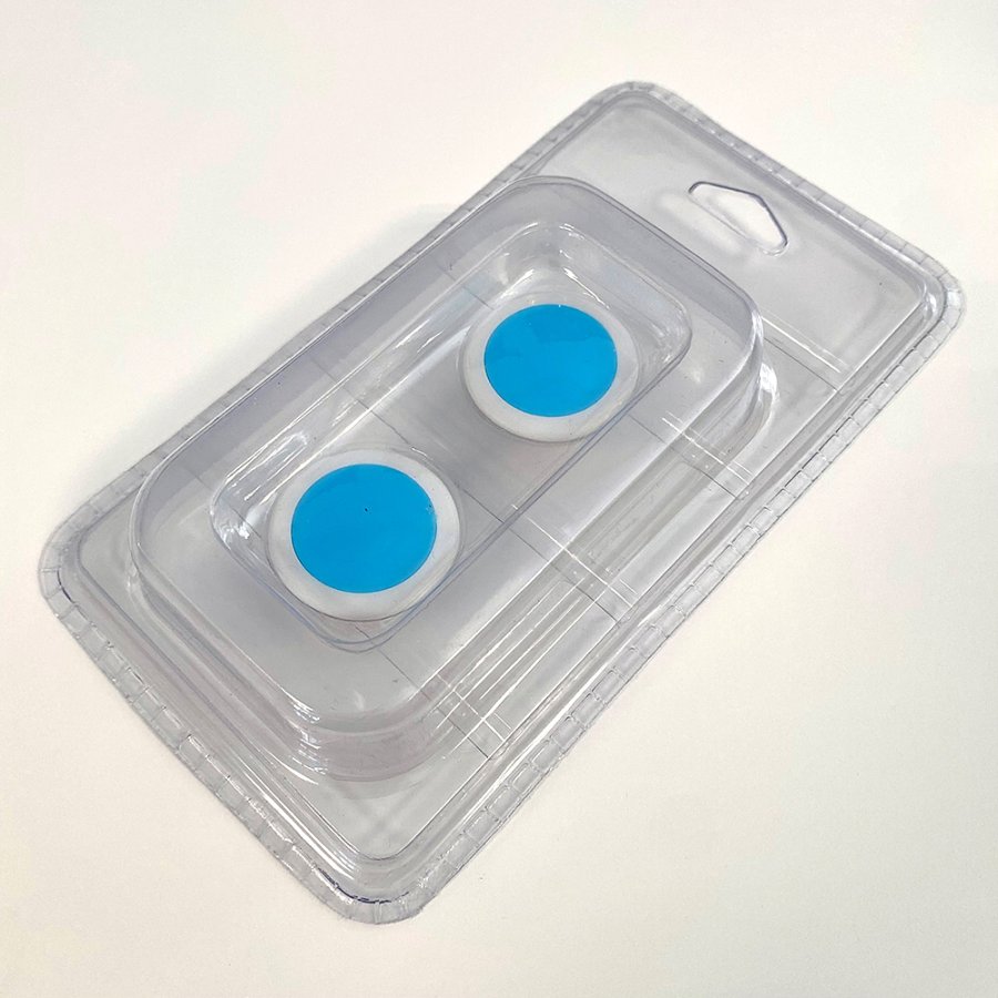 Glassboard magneter, 1pk. 6stk, bl&aring;. 1600gr/cm2