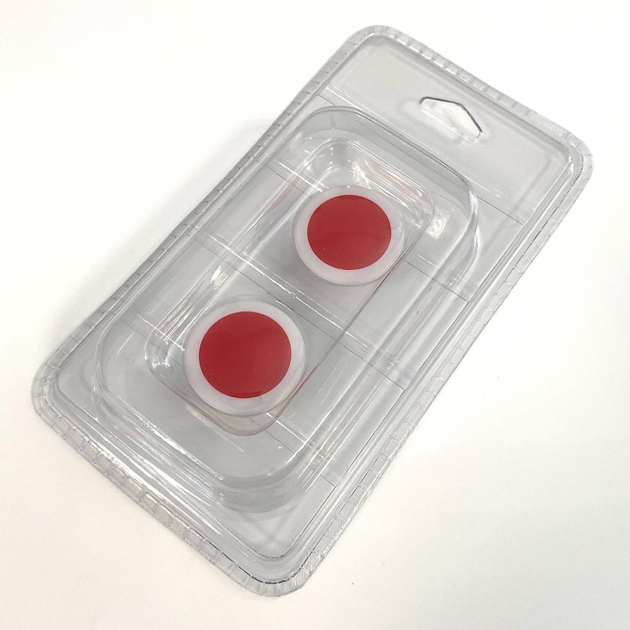 Glassboard magneter, 1pk. 6stk., R&oslash;d. 1600gr/cm2