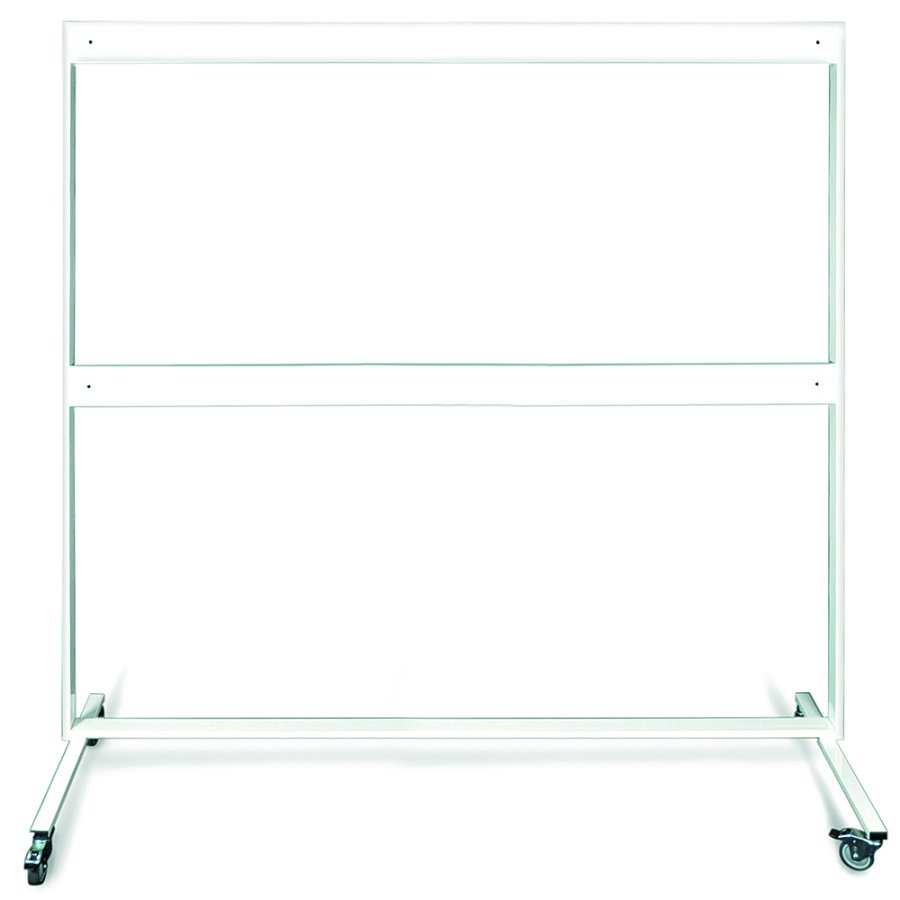 Mobilt stativ til brede tavler, 220 cm